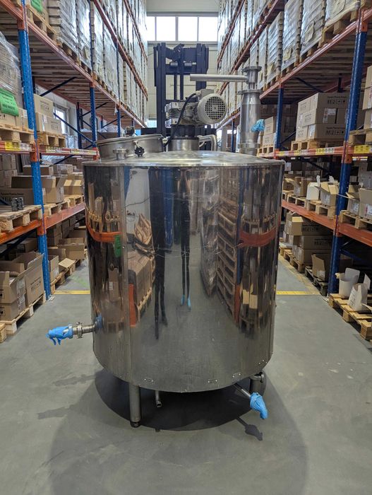 Mieszalnik 1000l stal nierdzewna