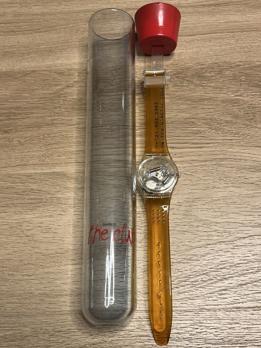 Relógio Swatch Código Genético