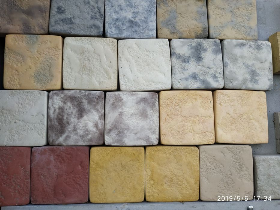 Плитка тротуарная, плитка фасадная, поребрики, бордюры, водостоки,