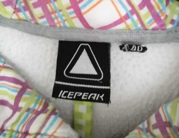 Bluza polarowa z kapturem specjalistycznej marki Icepeak.