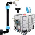 IBC Kran odpływowy typu „gęsia szyja” 3/4 cala Adapter IBC S60
