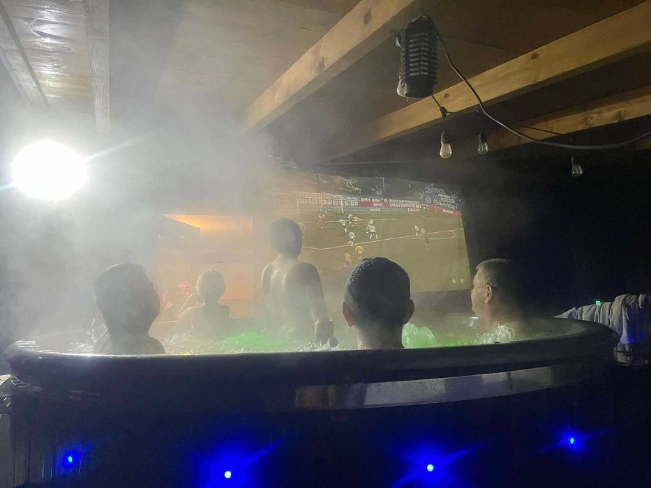 Mobilne Jacuzzi, Mobilna Bania