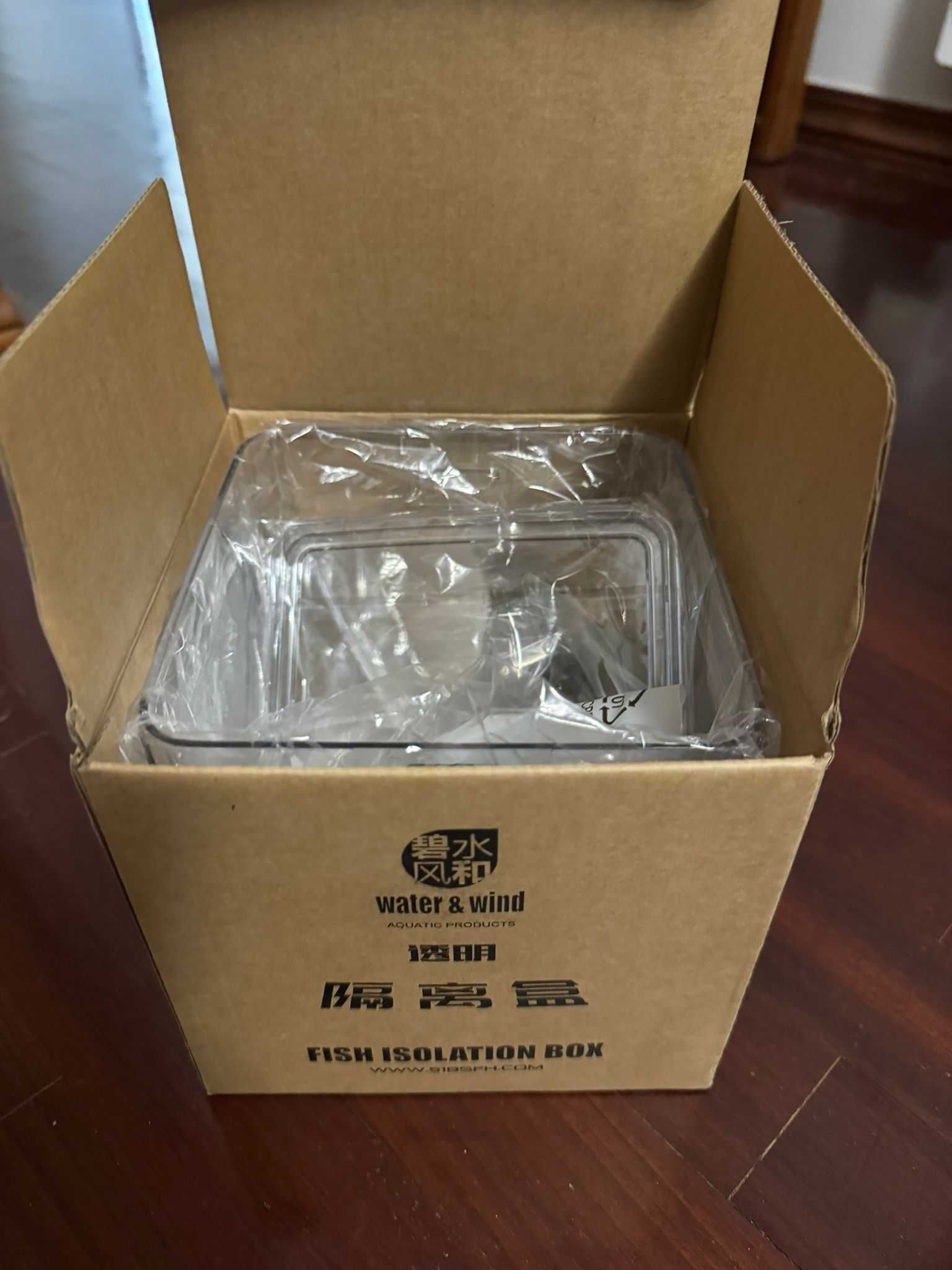 Fish isolation Box acrilico