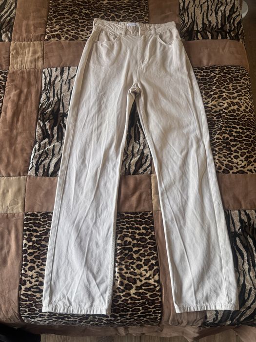 Nowe jeans wide leg, wysoki stan