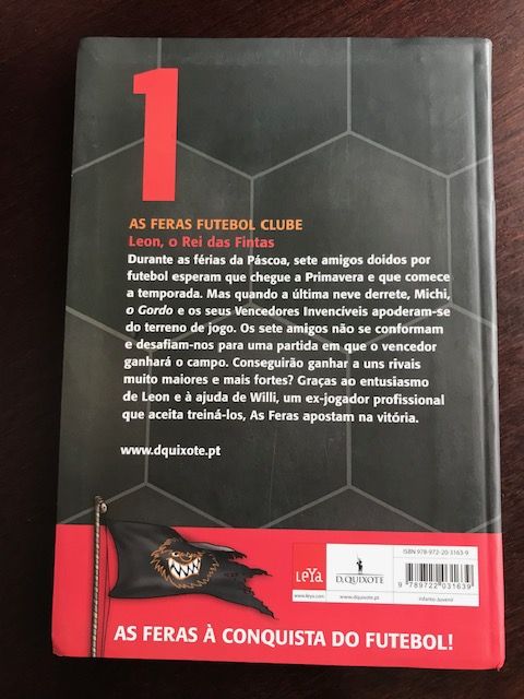 Livro "Leon, o rei das fintas" (Coleção As Feras Futebol Clube, nº1)