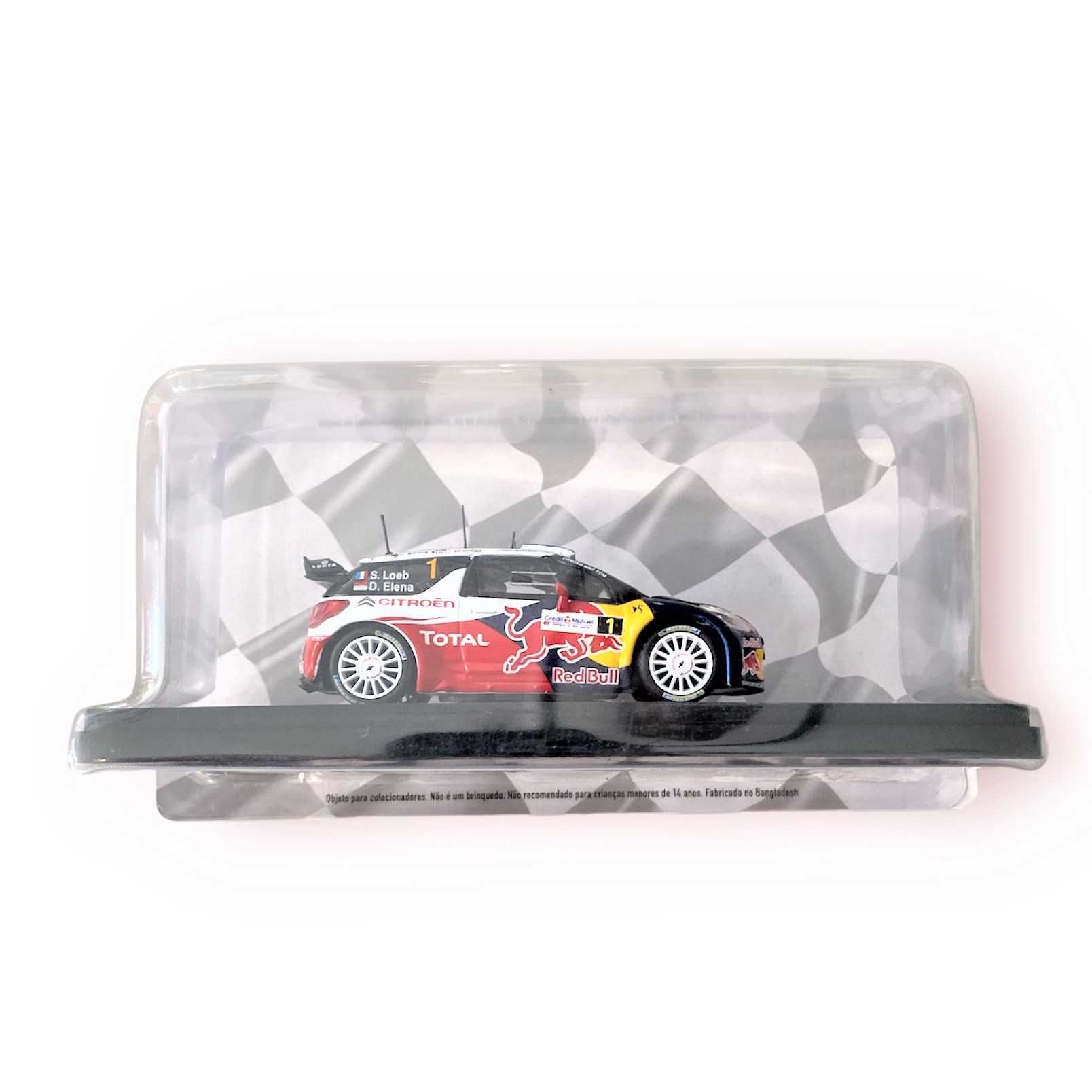 Miniatura 1:43 IXO - Citroen DS3 WRC 2012 - Loeb