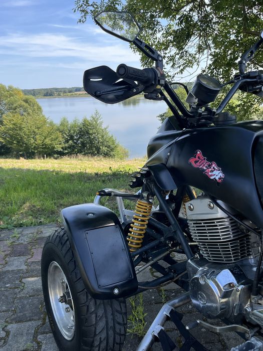 Quad honda barossa smc 250 homologacja wsteczny