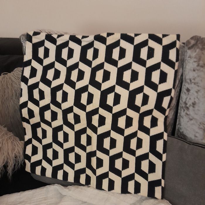 2 Capas de almofada do gato preto.