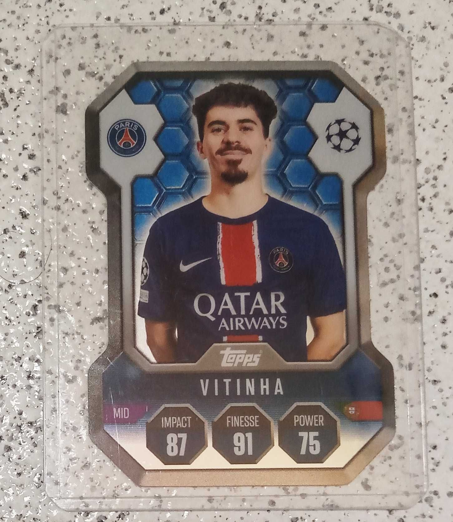 Vitinha Badge Topps