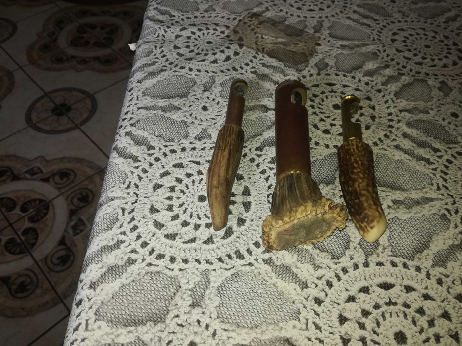 Otwieracze wykonane z łusek i Poroża Jelenia