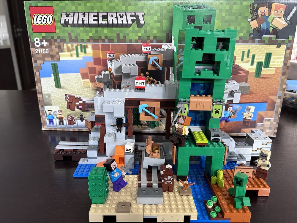 Lego Minecraft 21155 kopalnia Creeperów
