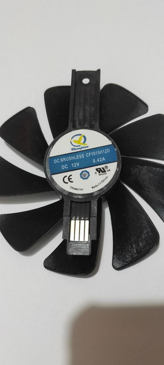 Вентилятор кулер CF1015H12D для видеокарт Sapphire RX 470 480 570 580