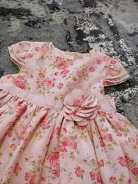 Платье нарядное в цветочный принт, Gerge 18-24 мес.
