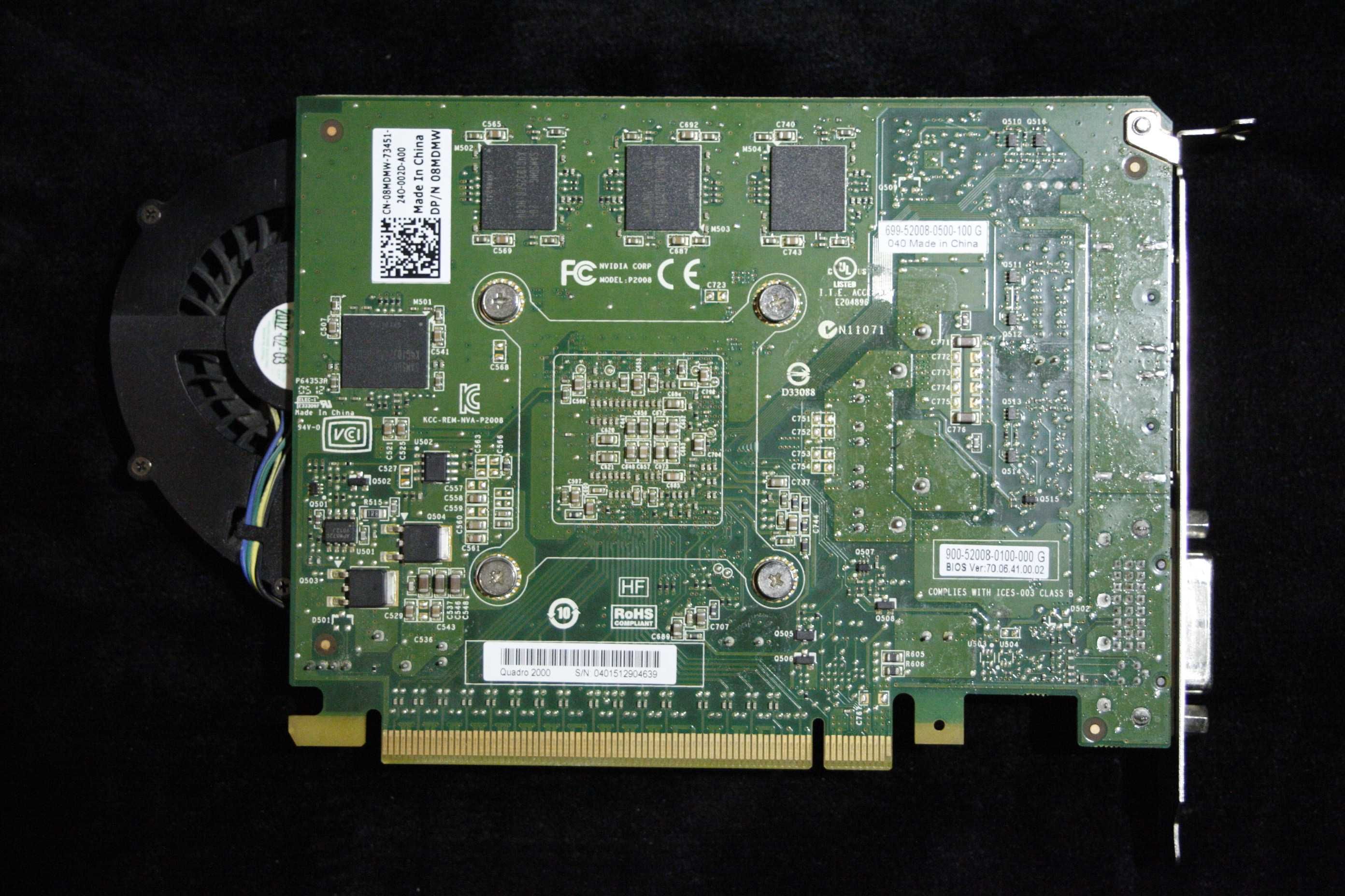 Karta graficzna Nvidia Quadro 2000