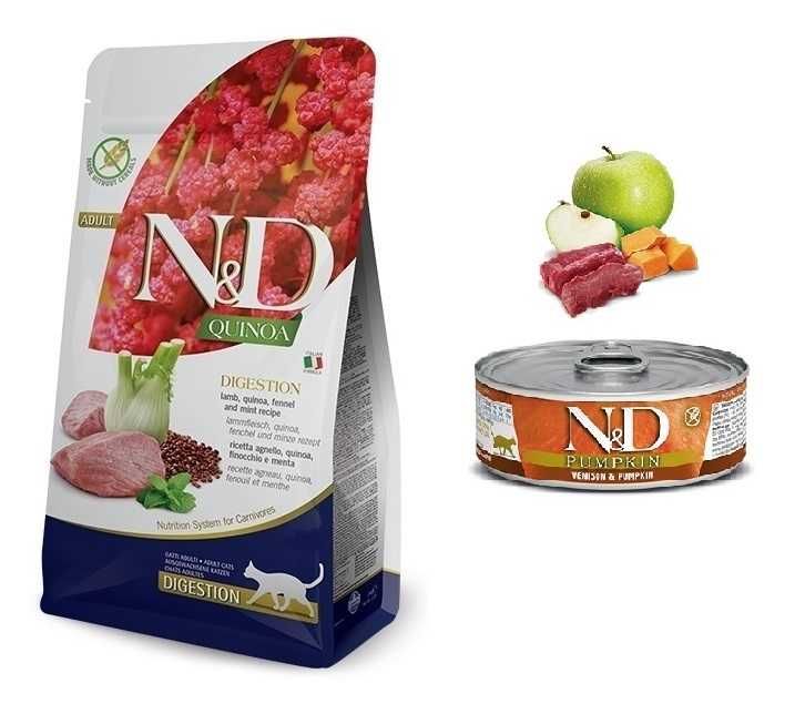 Farmina Cat N&D Quinoa Digestion lamb 5 kg
