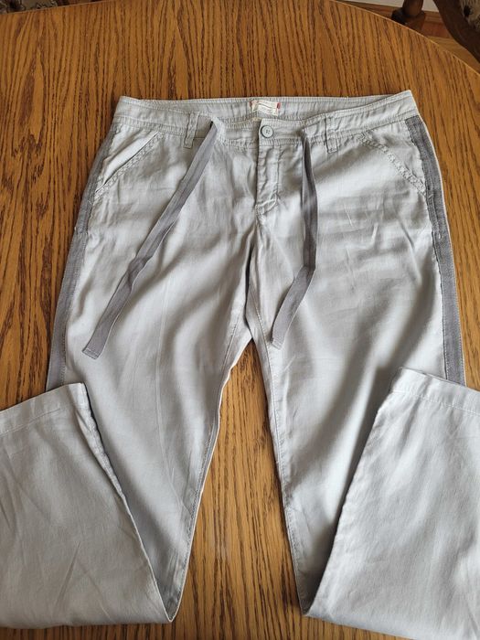 spodnie lniane Esprit