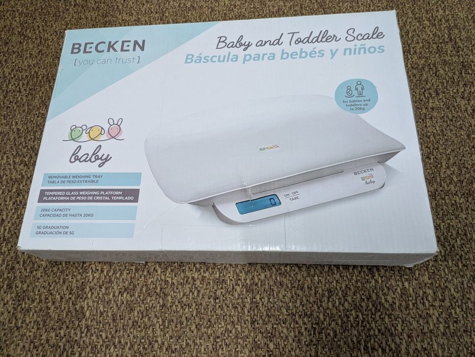 Balança Digital BECKEN para Bebés e Crianças (até 20kg)