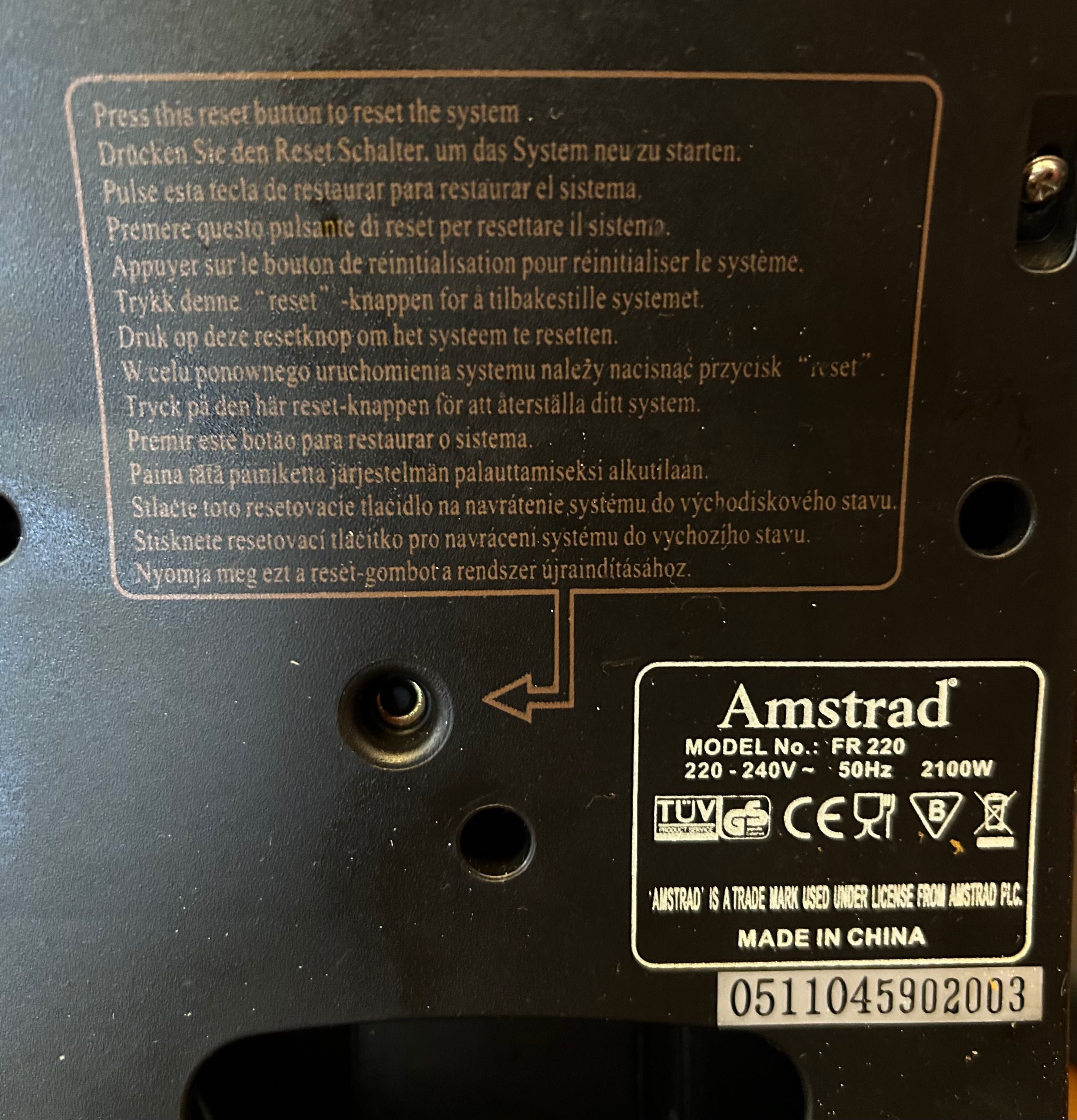 Fritadeira Amstrad 3L
