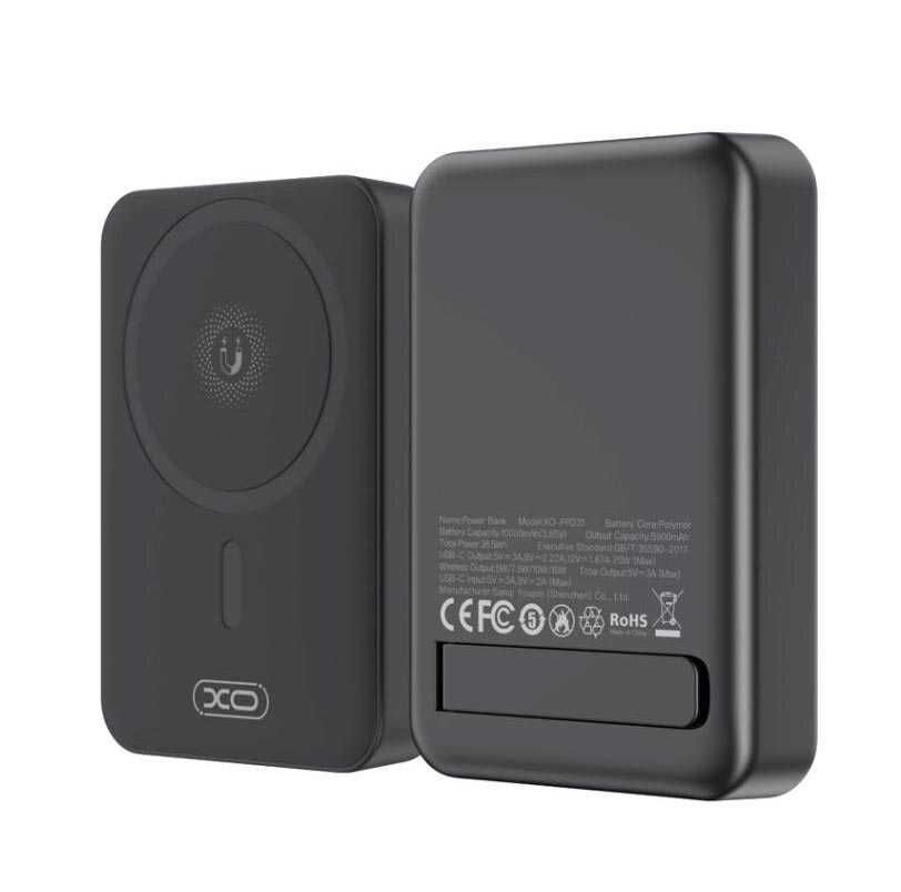 Power Bank magnetyczny XO PR231 20W 10000mAh kolor: czarny