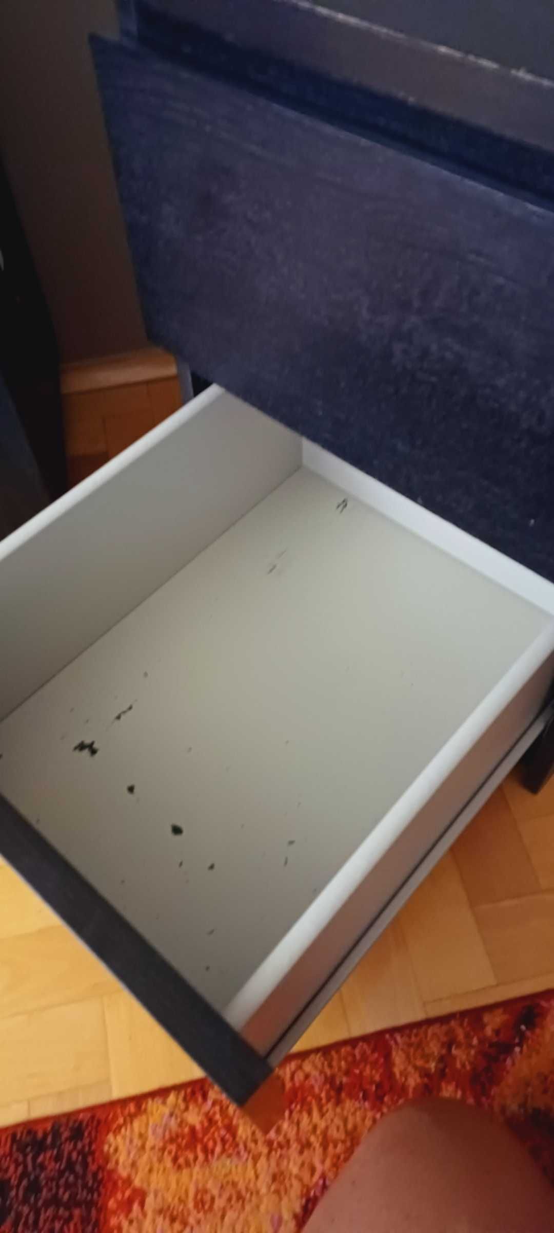 Szafka wenge 2 szuflady Ikea
