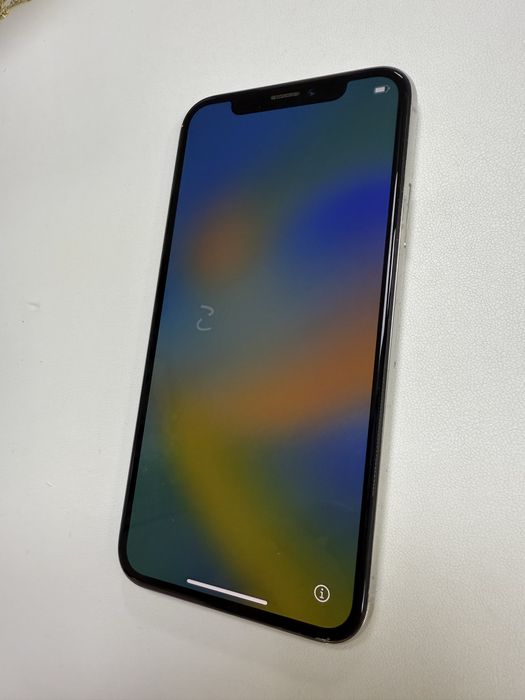 I phone x silver 64gb pudelko 100% sprawny caly stan idealny