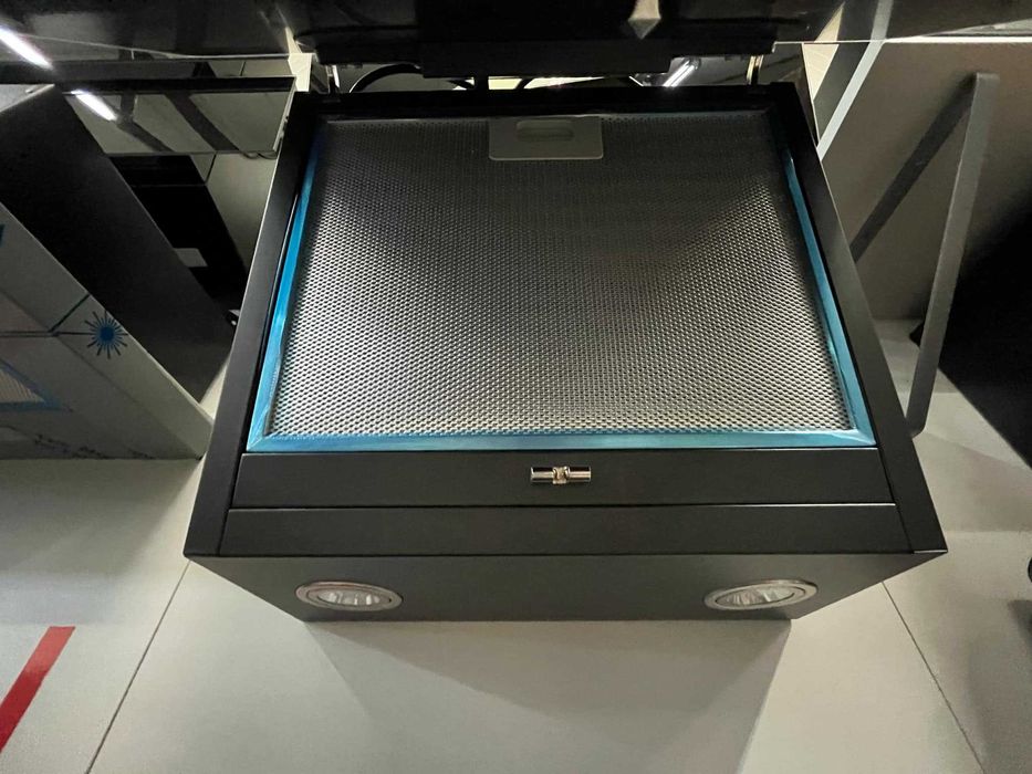 OKAP Elica Szerokość 60 cm KOMINOWY CZARNY Szklany