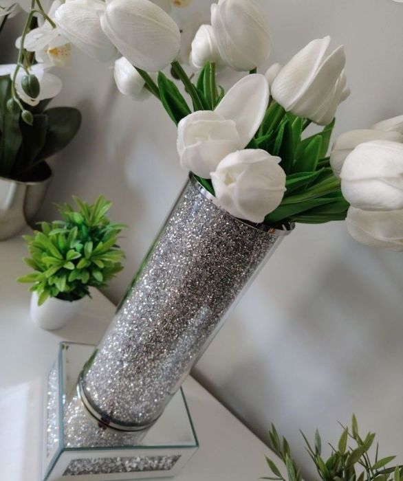 Wazon z kryształkami Glamour