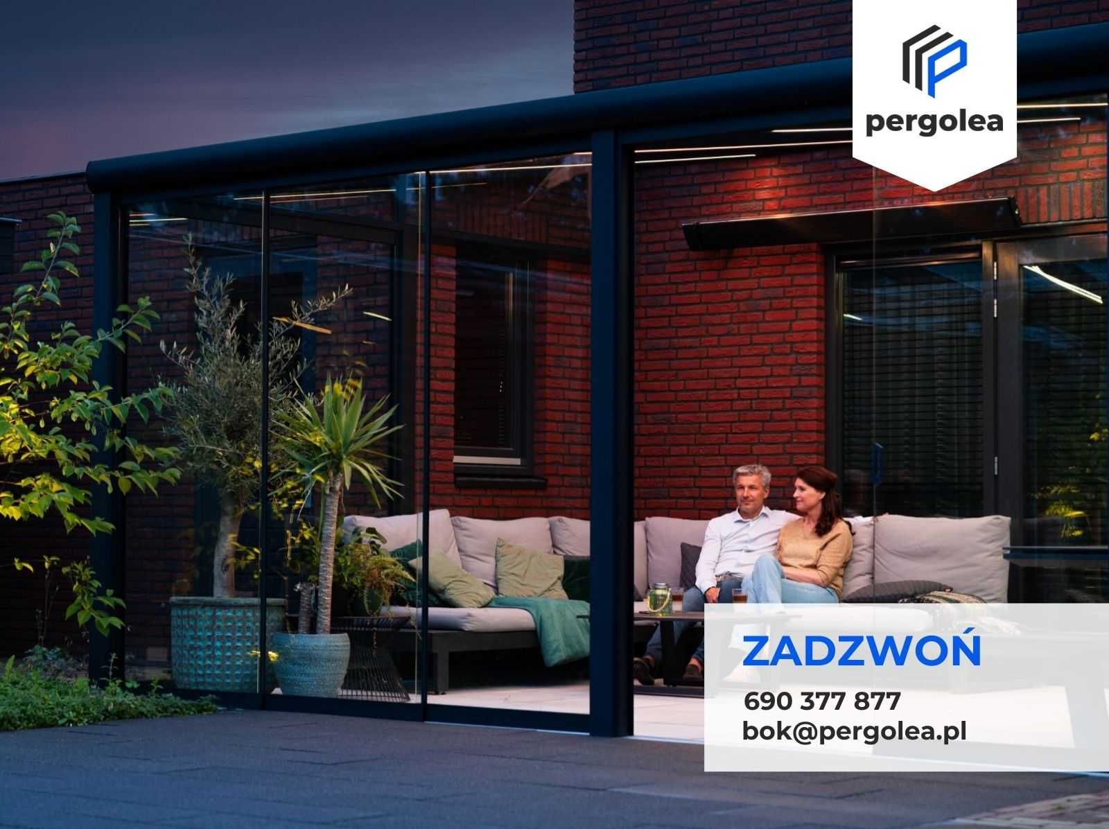 Szklany OGRÓD ZIMOWY 4x3 z Montażem Weranda Aluminiowa Zadaszenie HIT!