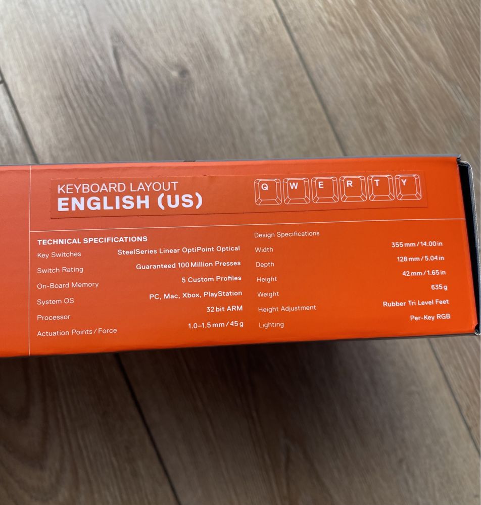 Klawiatura SteelSeries Apex 9 TKL