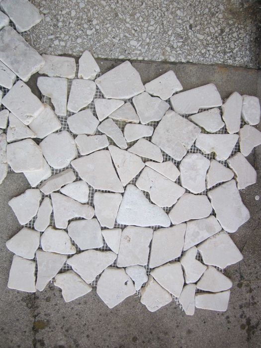 6 blocos de Pastilha cerâmica 1ª Qualidade 30x30cm Connecting White