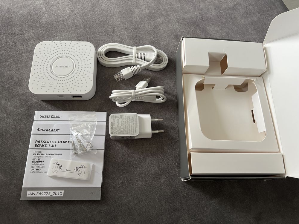 Bramka Zigbee Smart Home SilverCrest Tuya Lidl