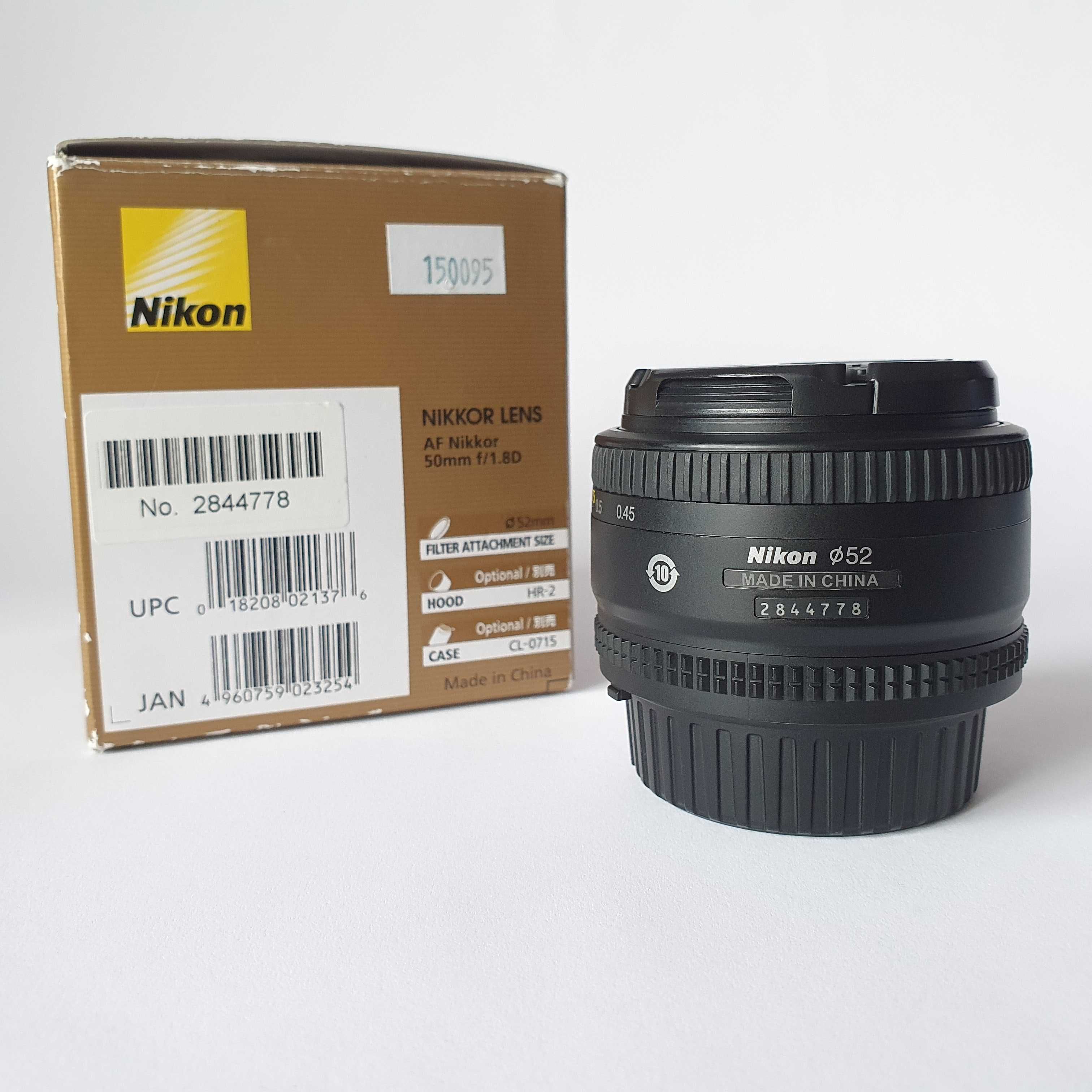 Nikon af Nikkor 50mm 1.8D Идеальное состояние