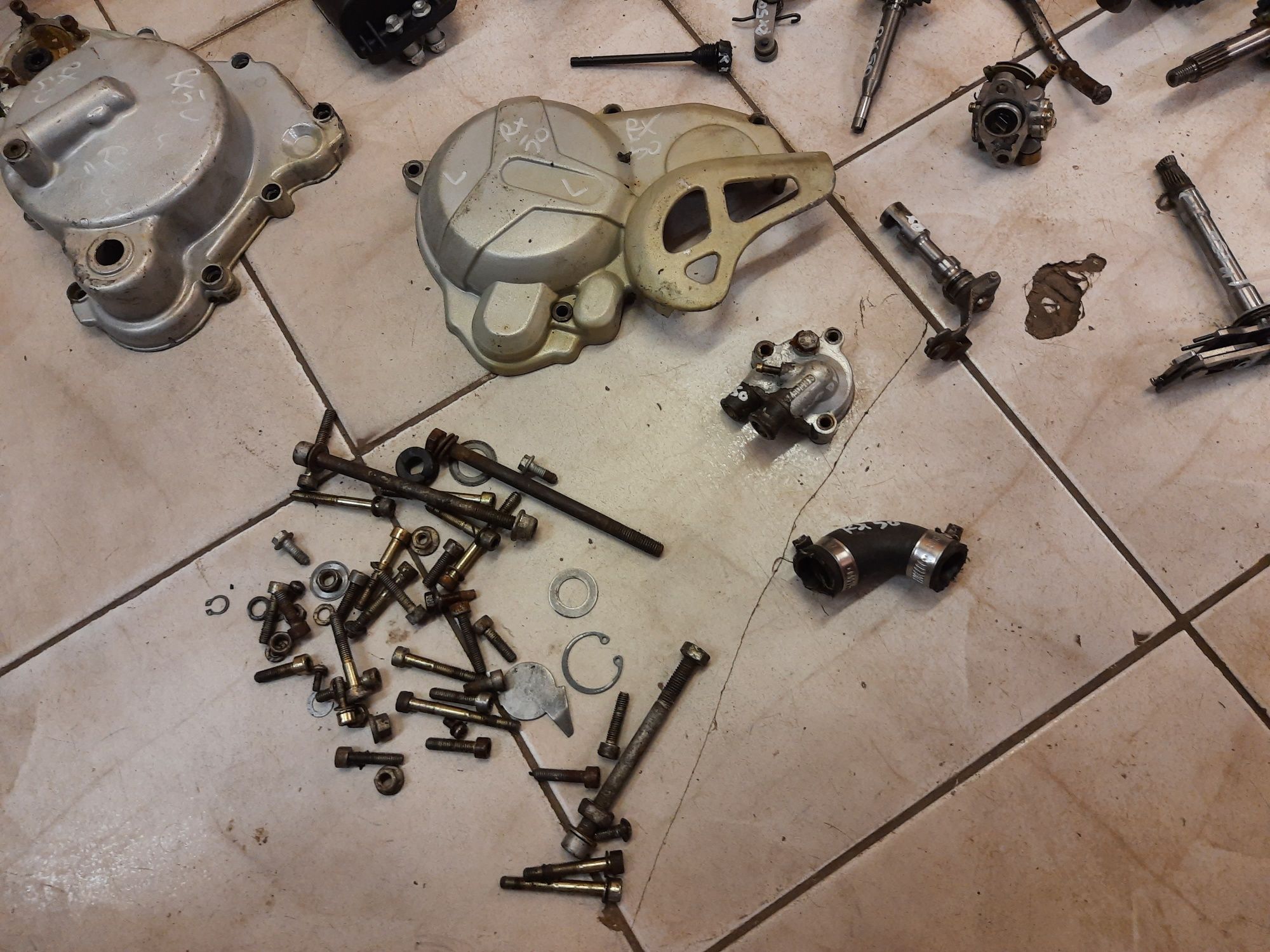 Silnik Gilera GSM 50 części aprilia cagiva