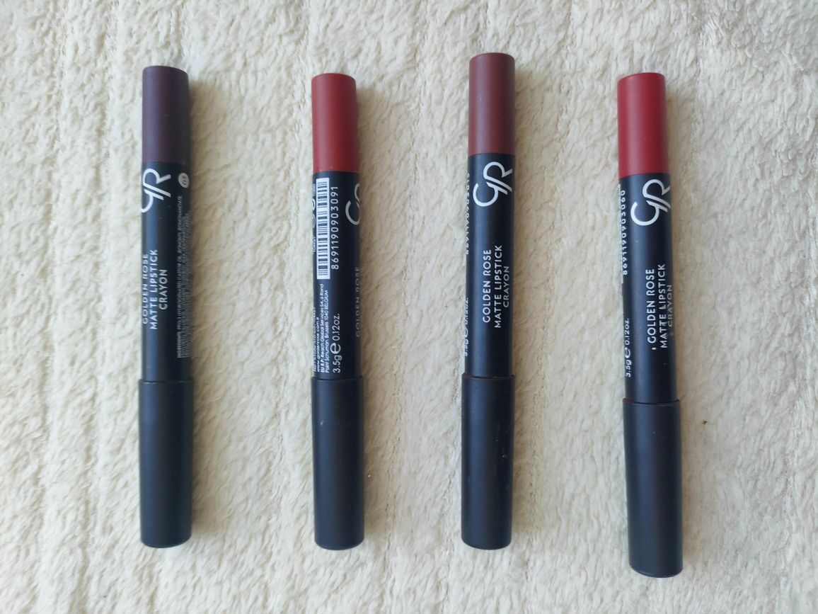 Nowa Pomadka w kredce Golden Rose Matte Lipstick