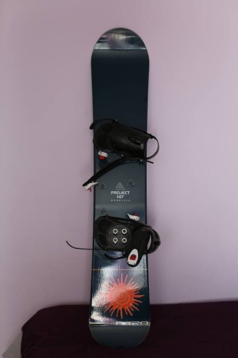 Deska snowboardowa NITRO z wiązaniami NITRO