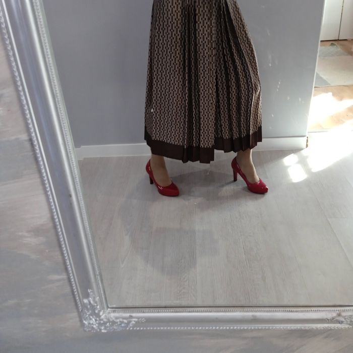 ZARA eleganckie Spódnico spodnie r S/M