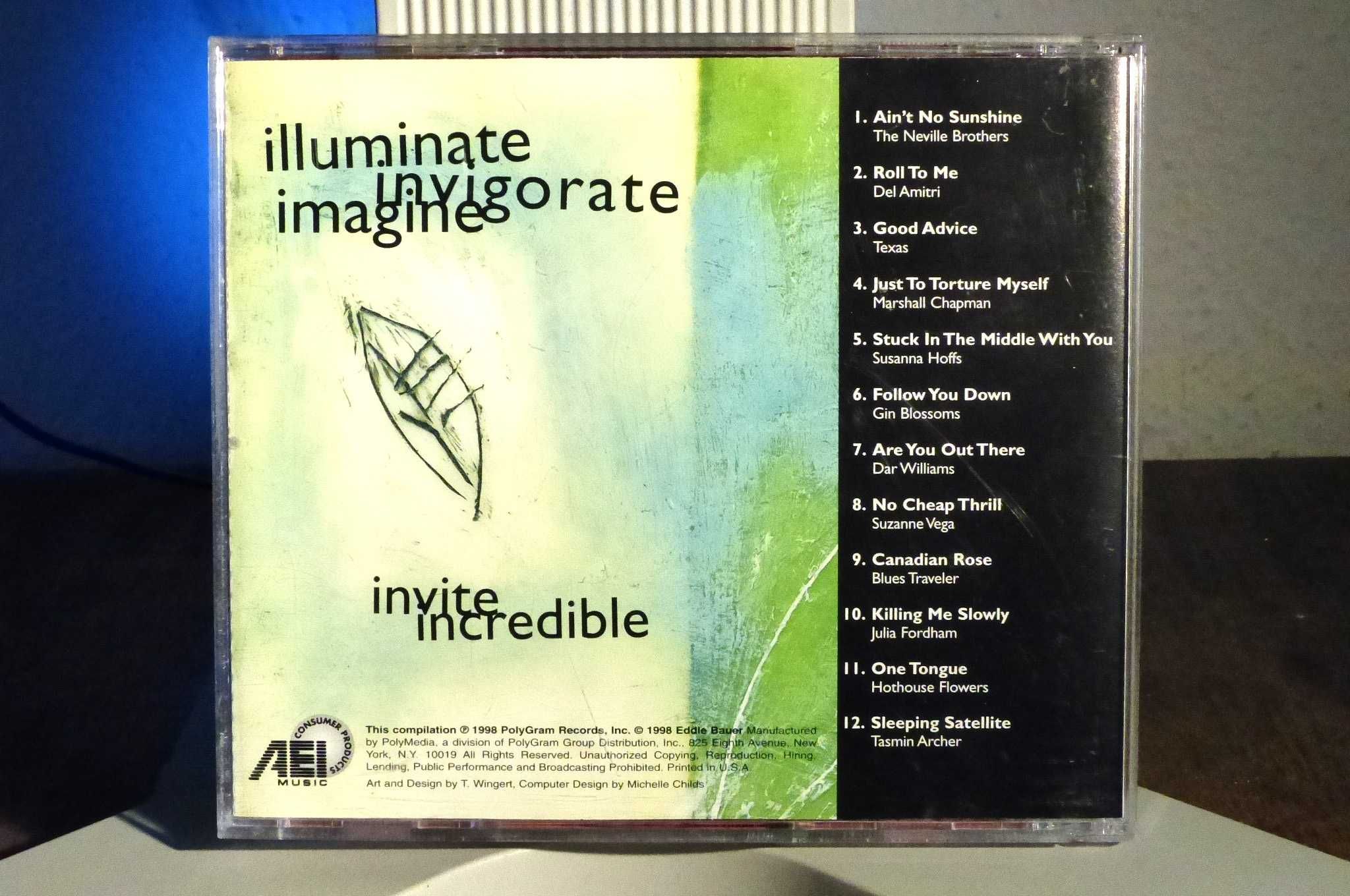 CD Eddie Bauer Invite Spring Suzanne Vega Texas The Neville Brothers