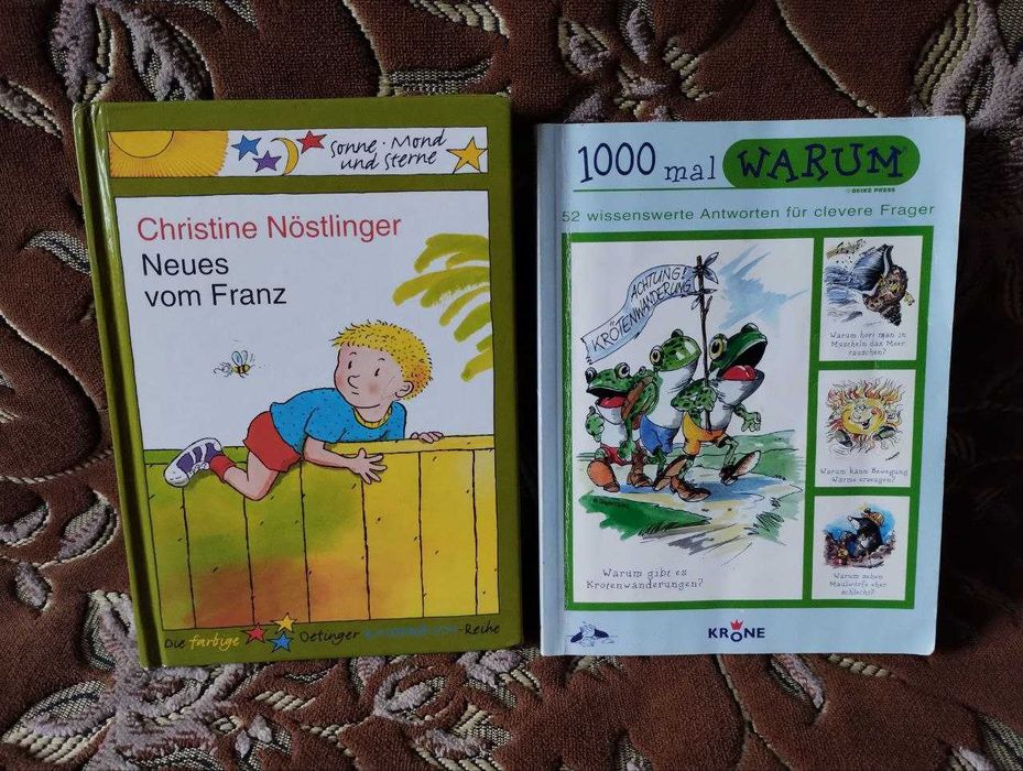 Немецкий язык для детей Neues vom franz 1000 warum