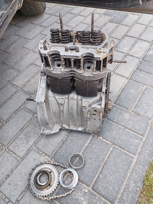 Silnik fiat 126p 650cc  głowica cylindry nowe tłoki po remoncie
