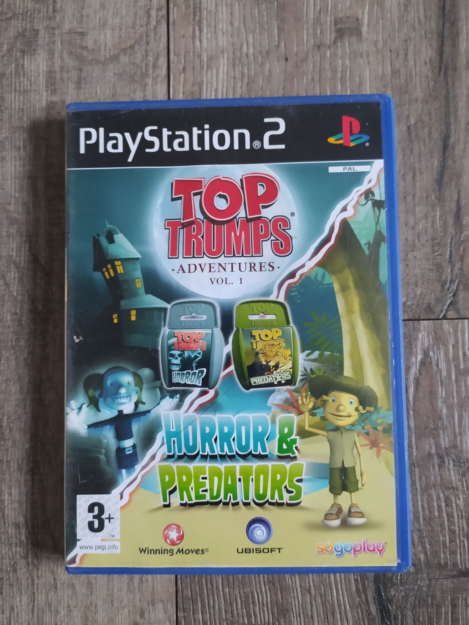 Gra PS2 Top Trumps Horror & Predators Wysyłka