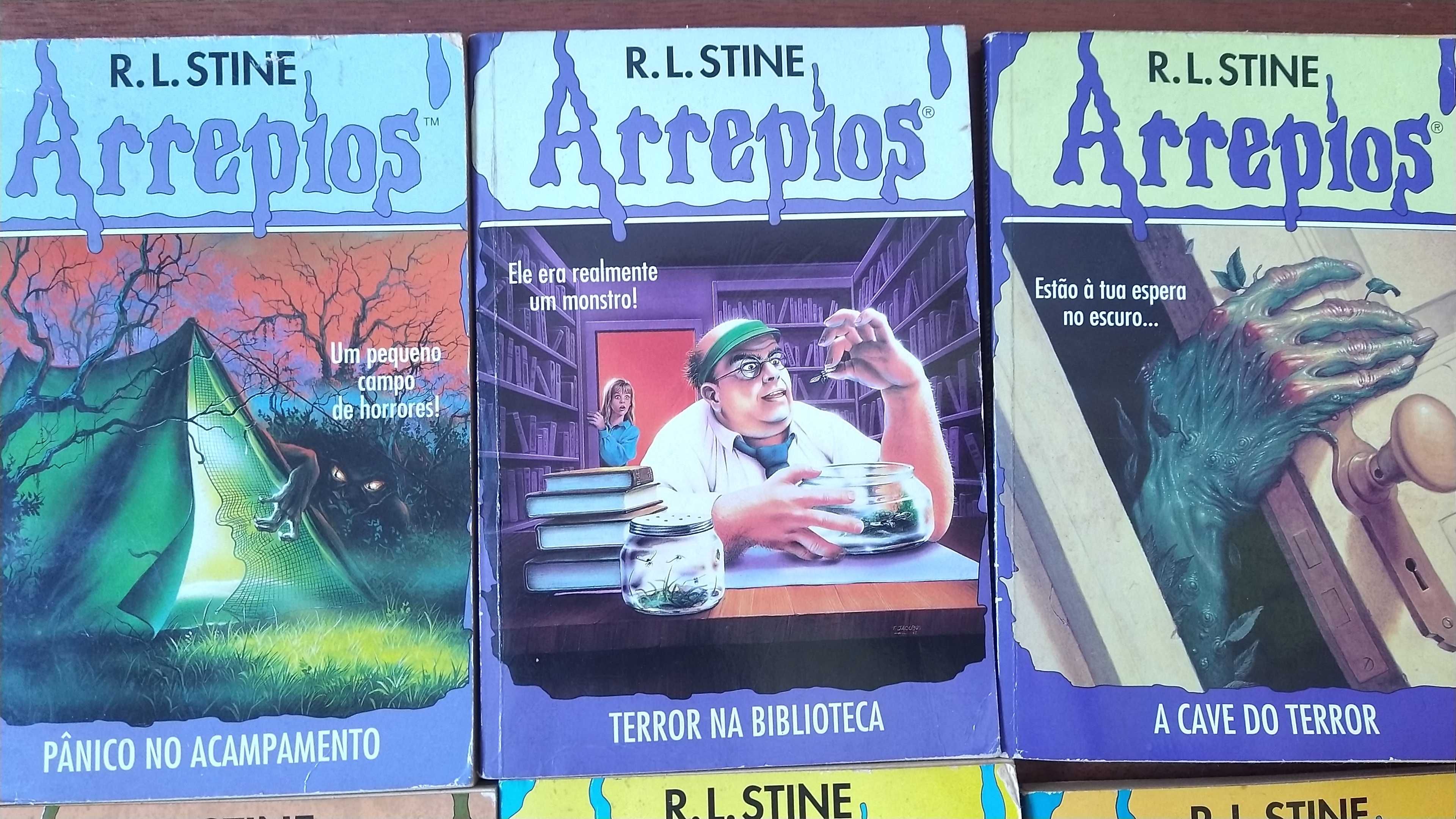 Livros da Coleção "Arrepios"