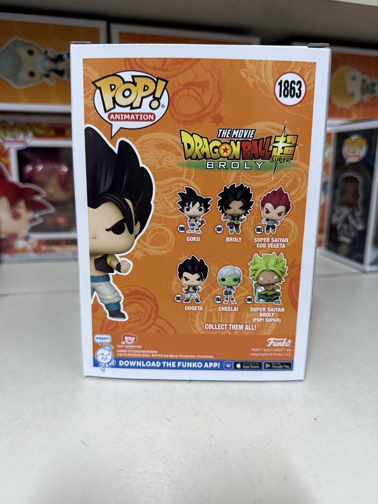 Funko pop gogeta 1863
