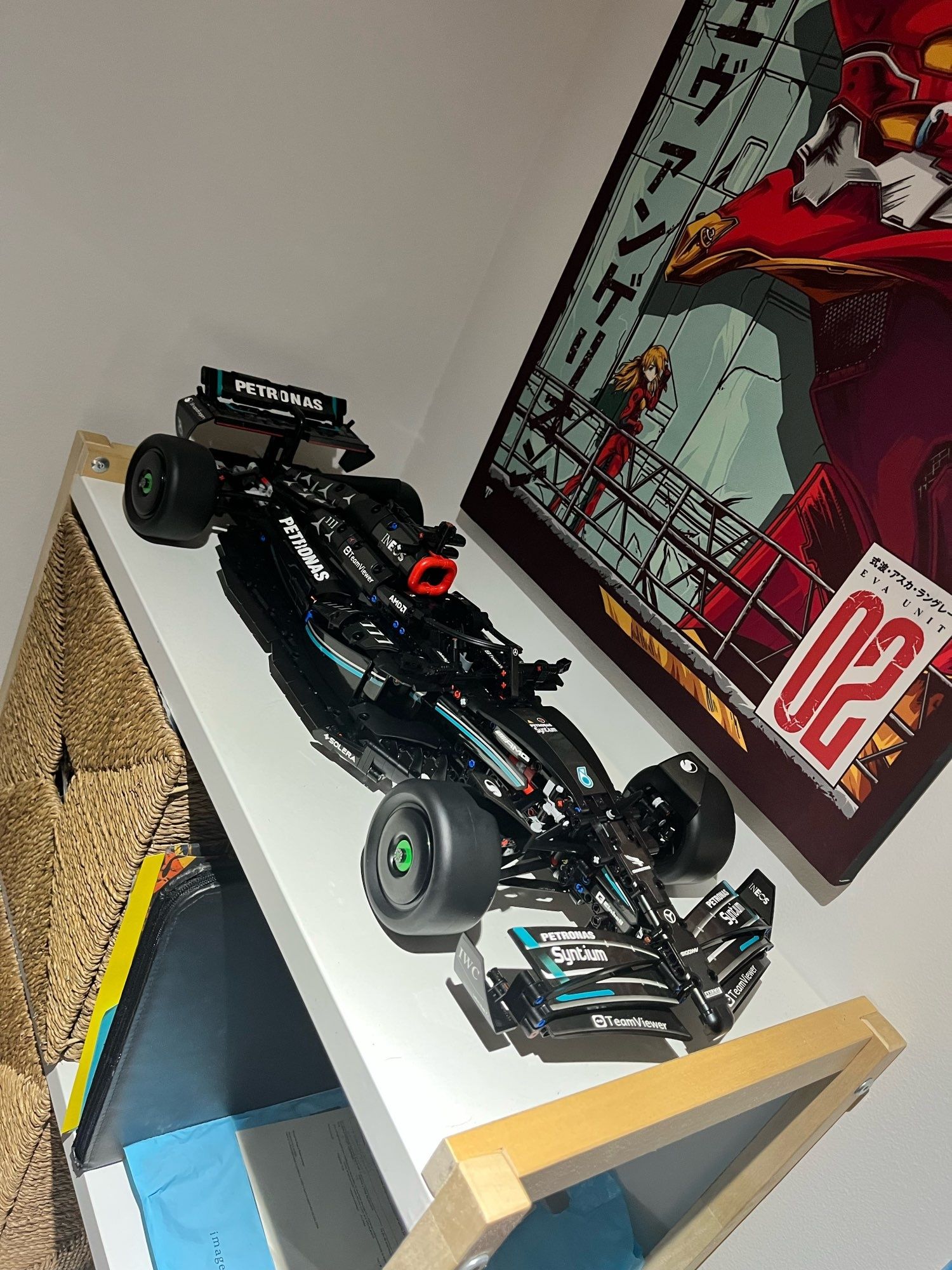 Carro formula 1 Lego por montar