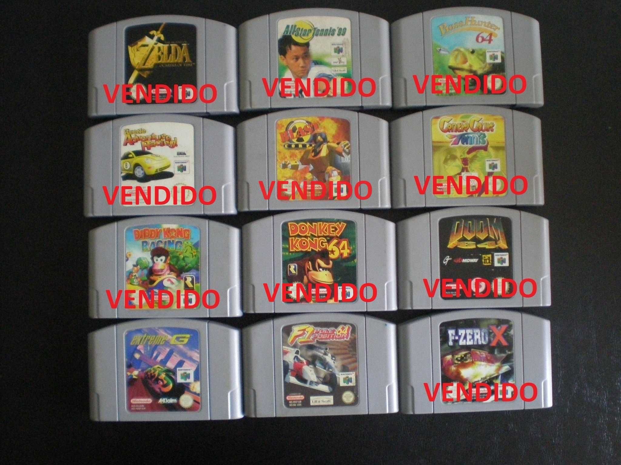 Nintendo 64 - 10 jogos PAL