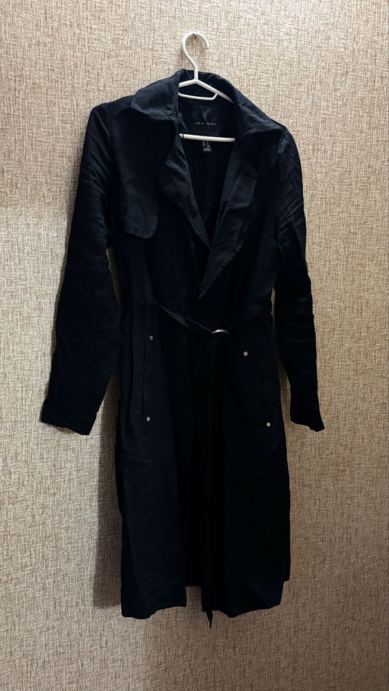 Тренч чорний New Look