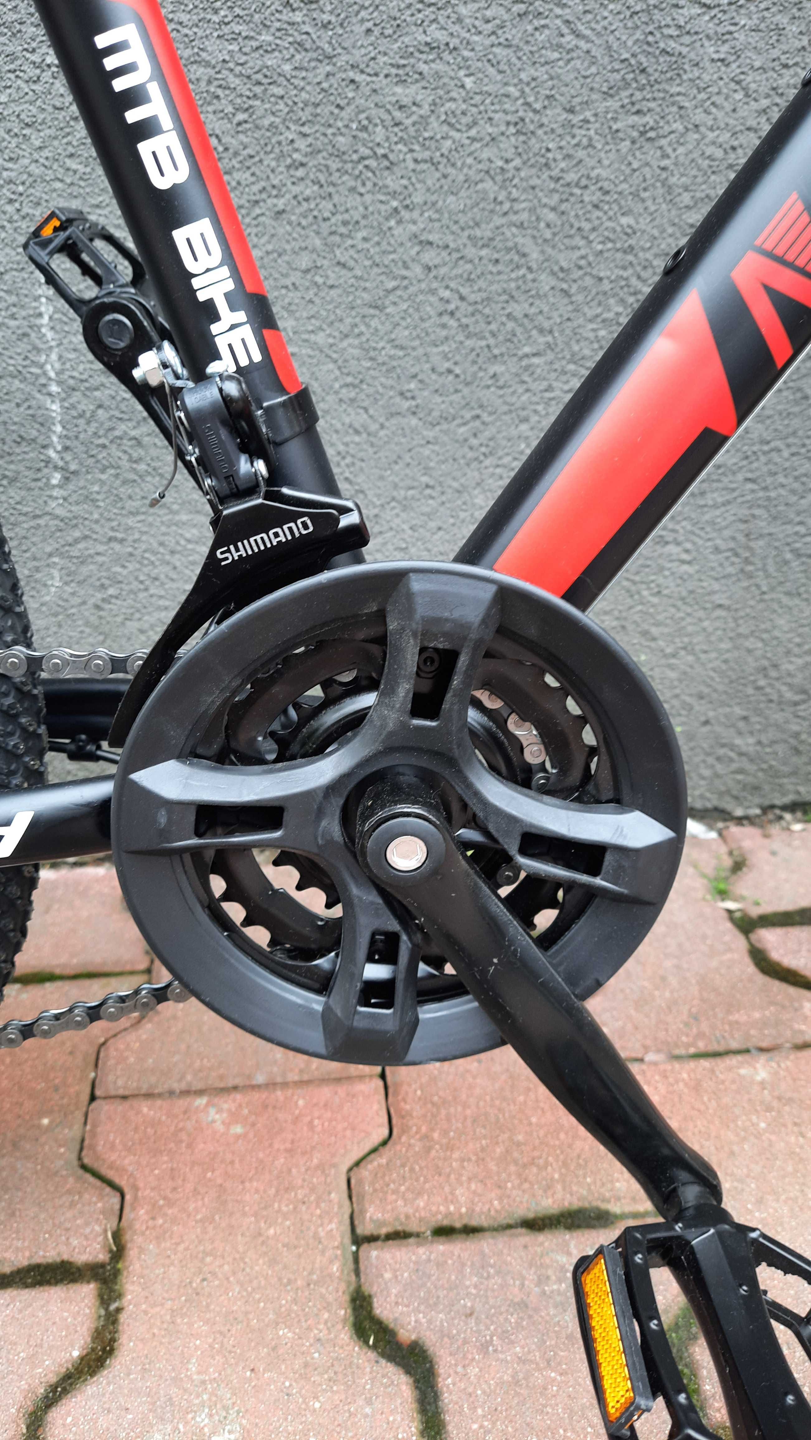 Rower górski MTB koło 24 cale hamulce tarczowe mechaniczne