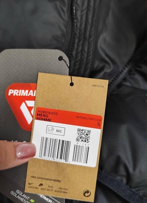 Курточка чорна Nike Оригінал