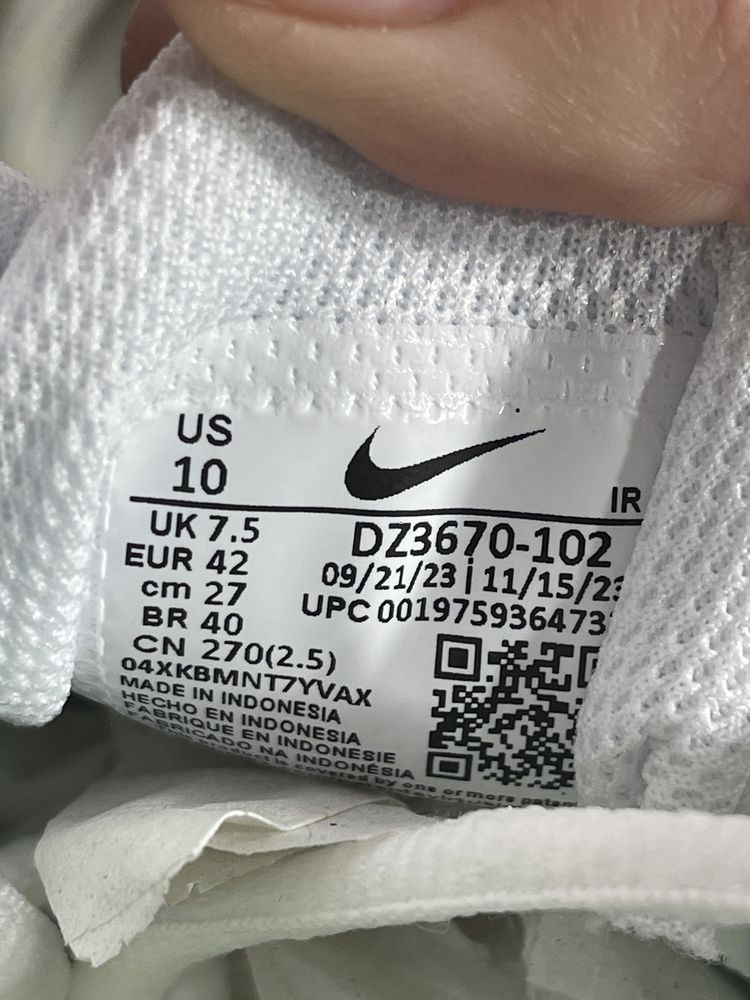 Оригінал Кросівки Nike Air Max Tn Plus DZ3670-102 оригинал найк ТН 42