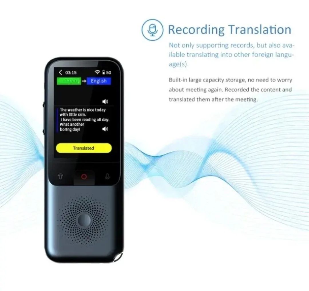 Устройство для перевода(переводчик) T11 Al Translator