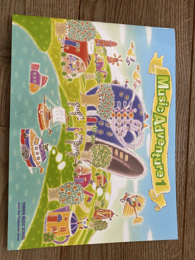 Music adventure Yamaha ksiażka nuty do nauki gry na keyboardzie
